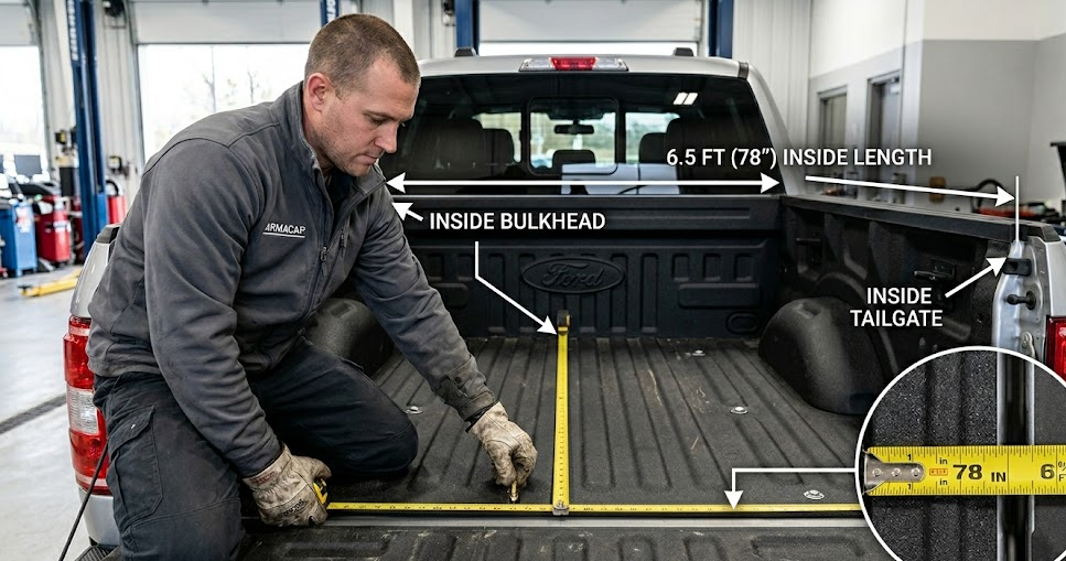 📏 How to Measure Your Truck Bed Accurately (A 2-Minute Guide)