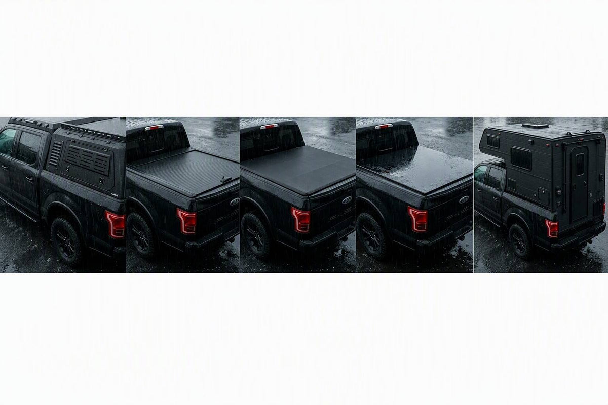 Truck Bed Camper Shell vs Topper vs Canopy vs Tonneau Cover: 4 Confusing Names Costing Buyers Thousands - Armacap