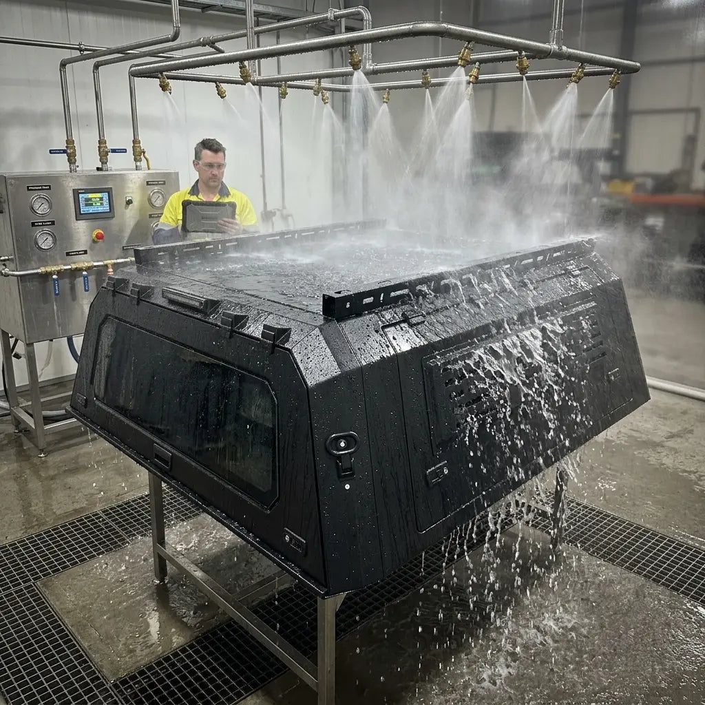Truck Canopy Waterproof Ratings: IP67, Seals & Salt-Spray Tests