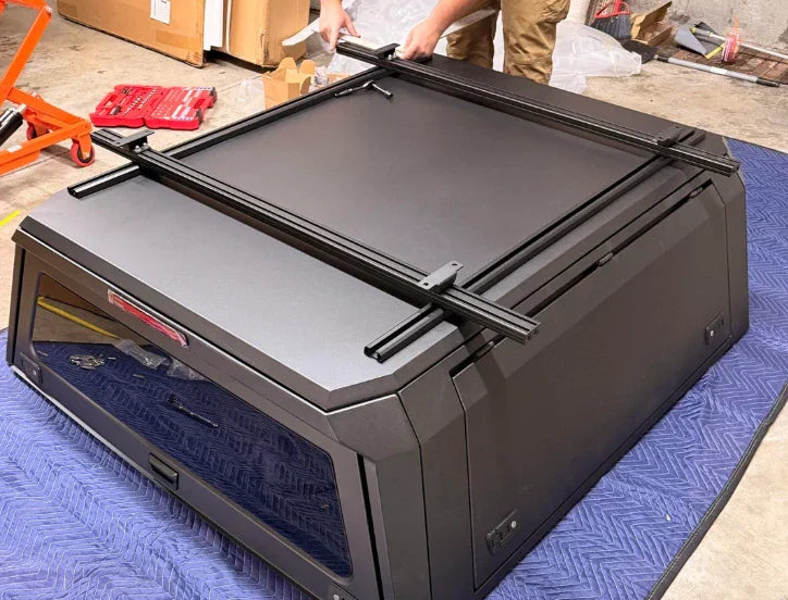 Affordable aluminum overland truck cap alternative to SmartCap and AluCab