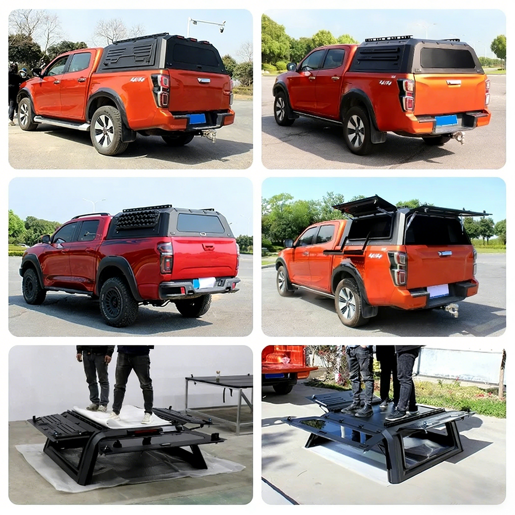 Toyota Hilux Revo Double Cab 5.0ft Aluminum Truck Canopy | Modular Bed Cap – Armacap