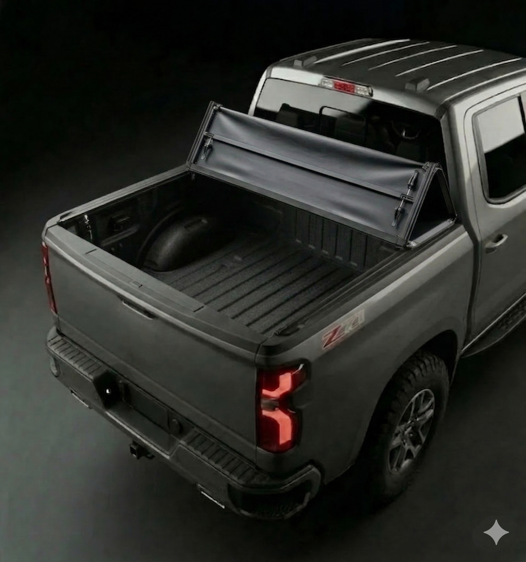 2015-2025 RAM 3500 soft tri-fold tonneau cover 6.4 ft Armacap tonneau cover