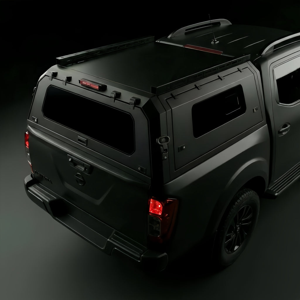 Aluminum Alloy Truck Canopy，Nissan Navara Aluminum Alloy Truck Cap With Slide Window,Nissan Navara Aluminum Camper Shell