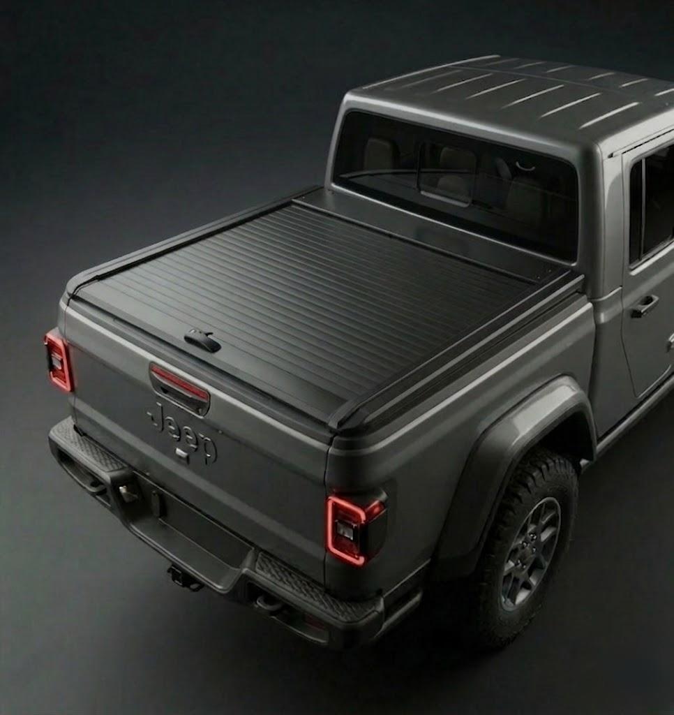 2020-2025 Jeep Gladiator retractable bed cover 5.0 ft Armacap waterproof tonneau cover