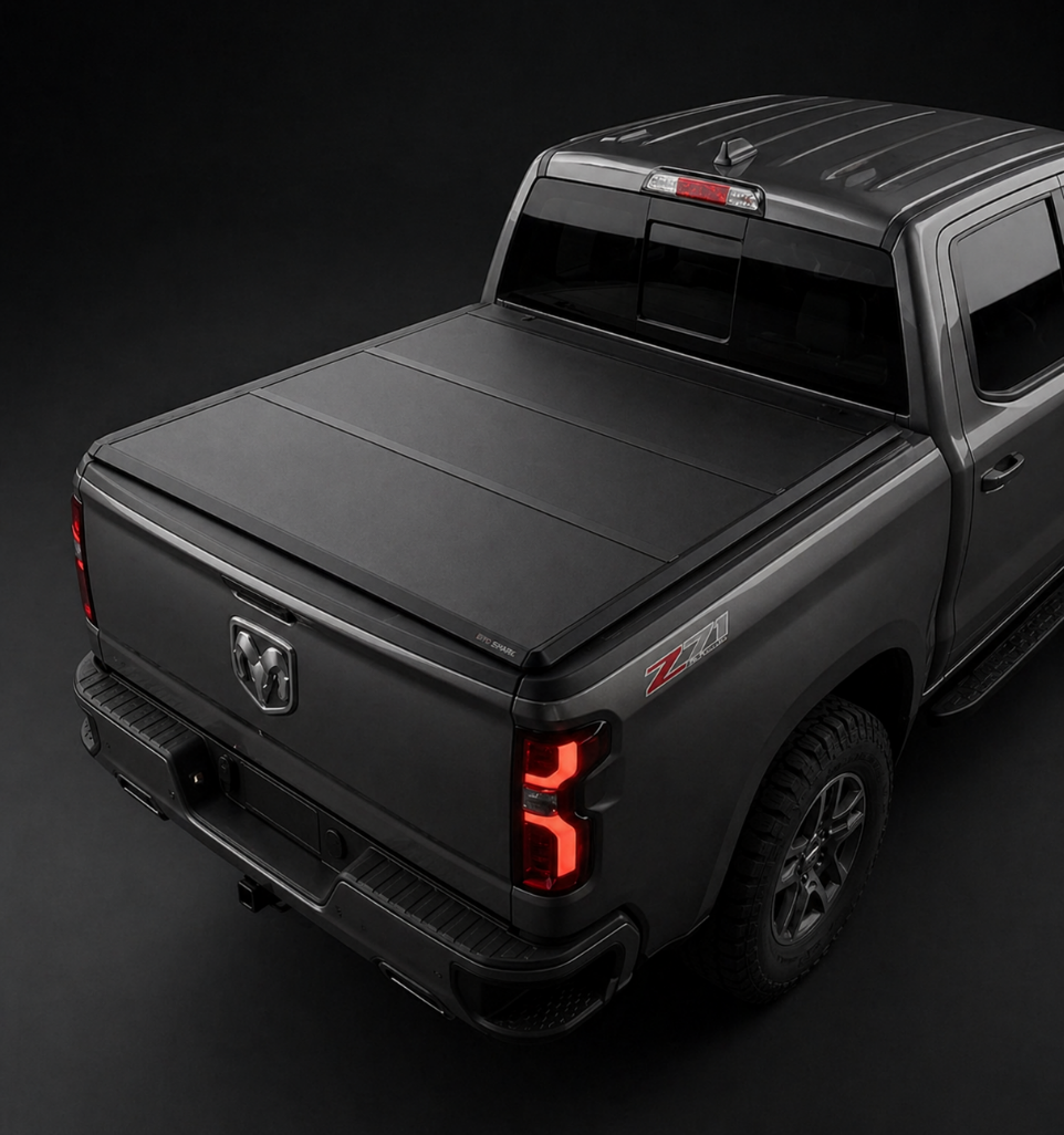 2015-2025 RAM 3500 hard tri-fold tonneau cover 6.4 ft Armacap tonneau cover