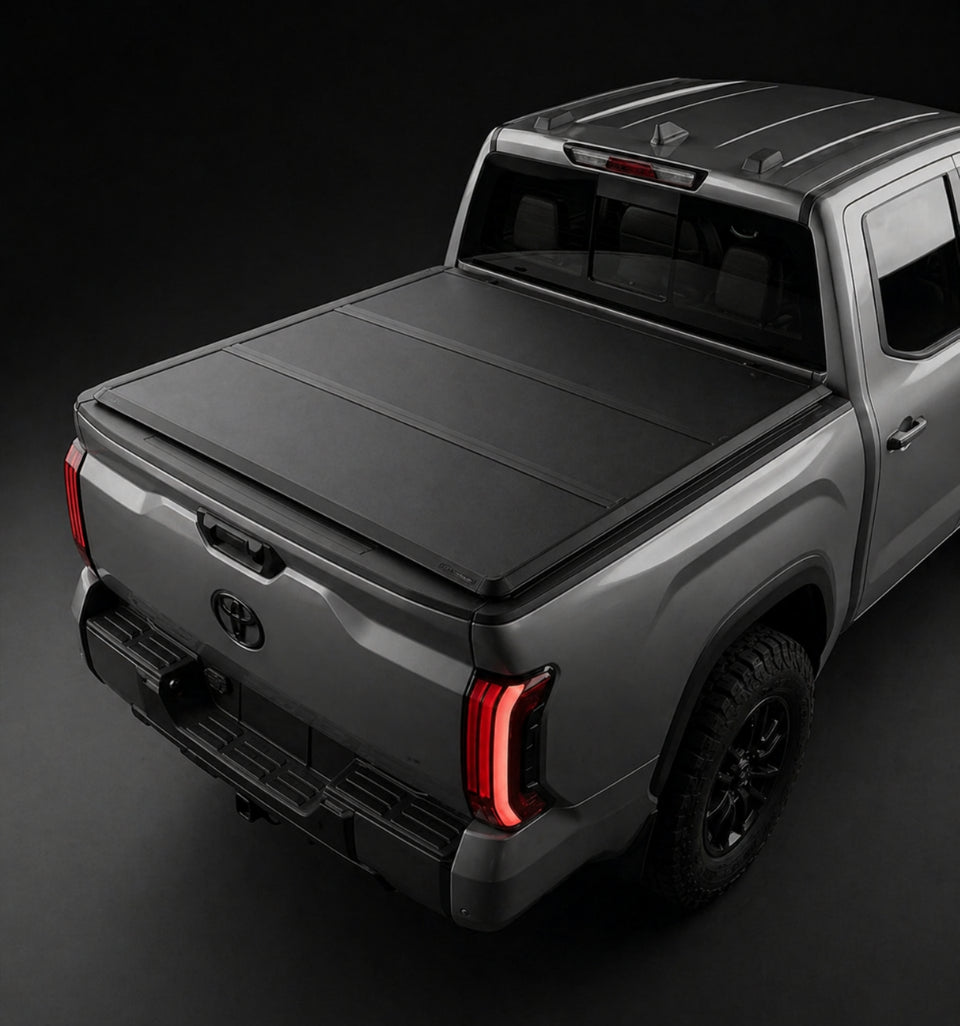 2015-2025 Toyota Tundra hard tri-fold tonneau cover 6.5 ft Armacap tonneau cover