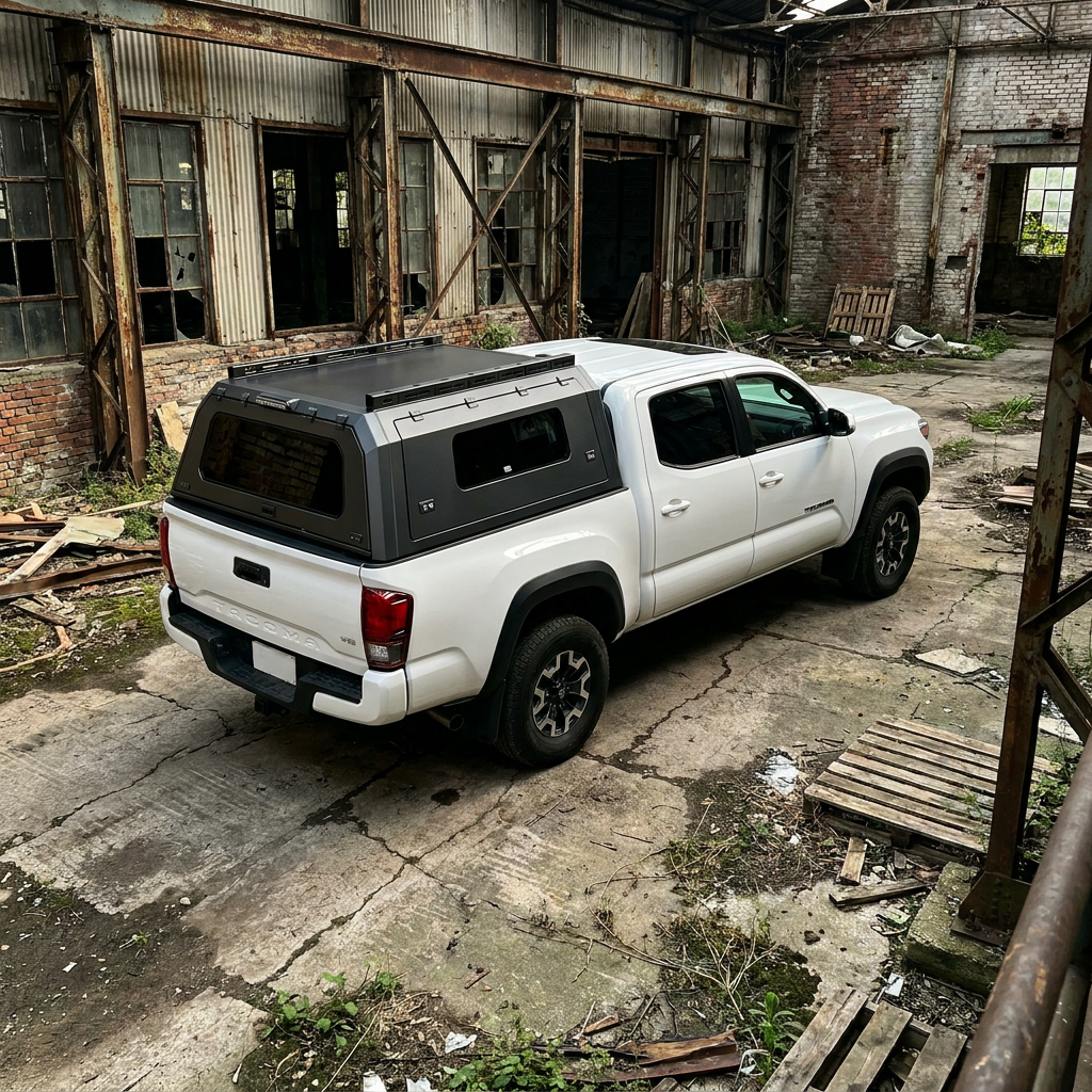 Aluminum Alloy Truck Canopy，TOYOTA TACAMA Aluminum Alloy Truck Cap With Slide Window,TOYOTA TACOMA Aluminum Camper Shell
