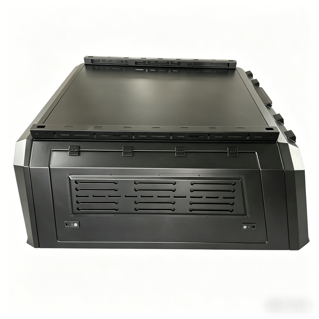 Aluminum Alloy Truck Canopy， Aluminum Alloy Truck Cap With decorative panel,Aluminum Camper Shell