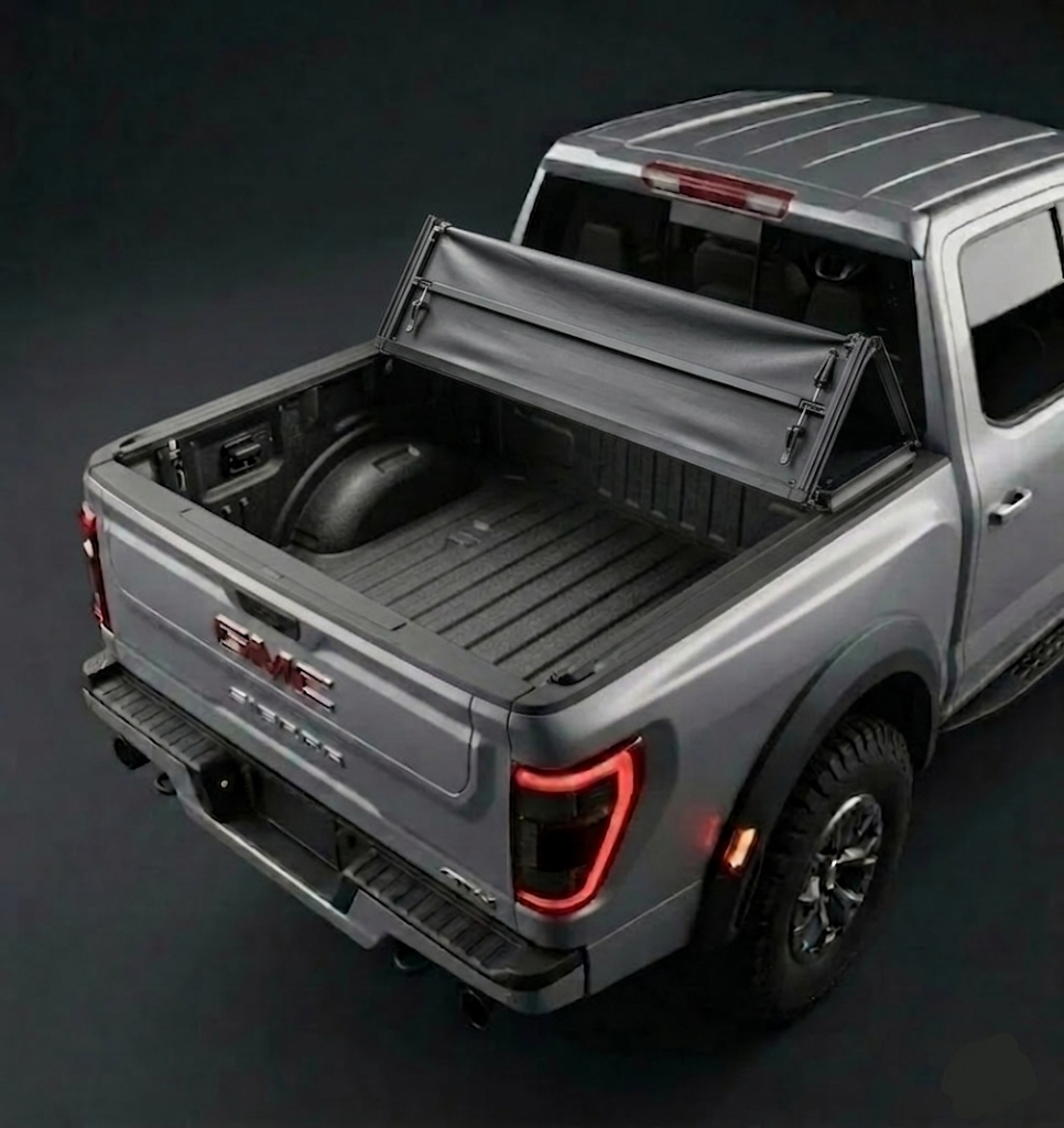 2015-2025 GMC Canyon soft tri-fold tonneau cover 6.2 ft Armacap tonneau cover