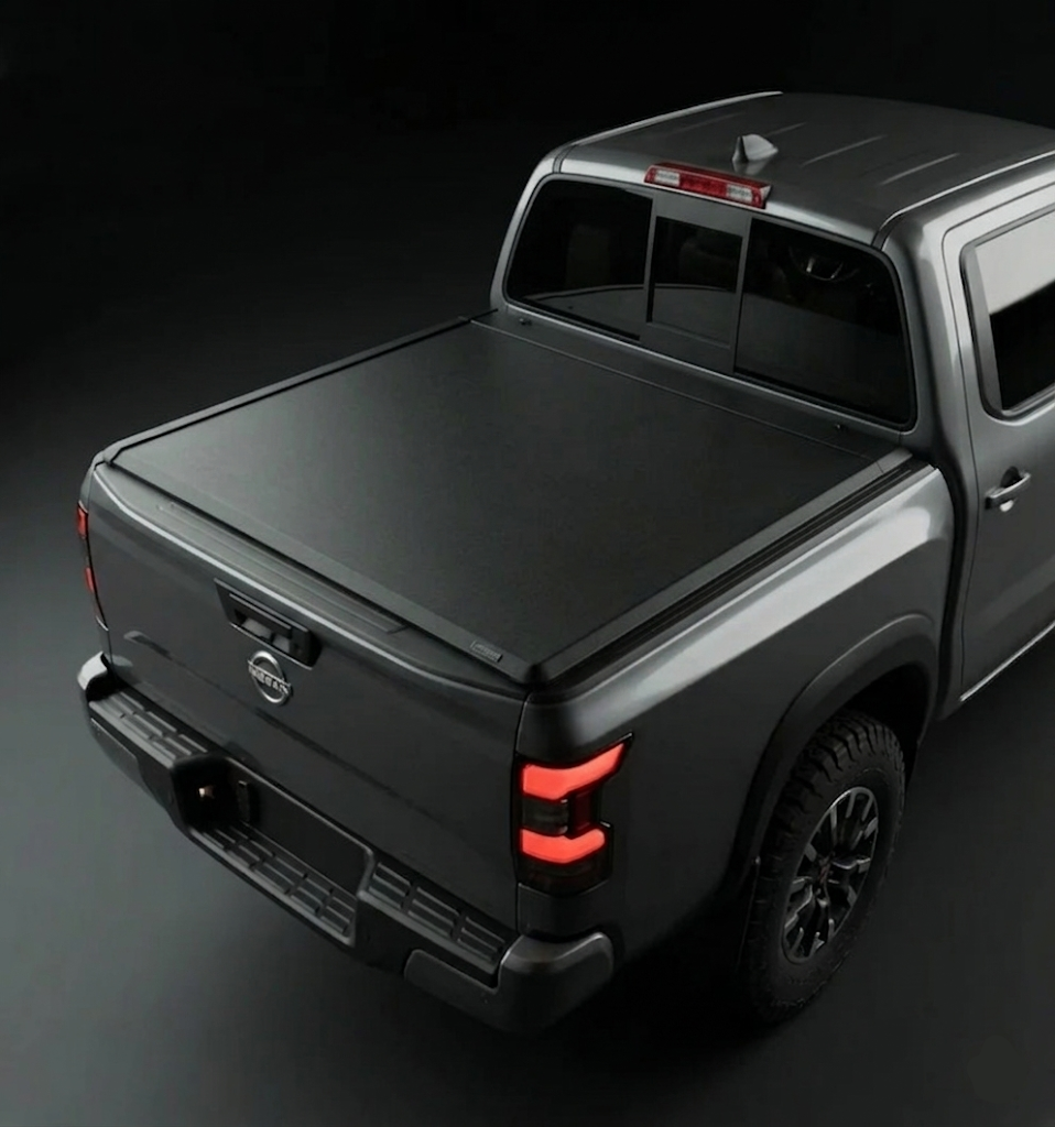 Nissan Frontier 6.1 ft Soft Tri-Fold Tonneau Cover | Weatherproof Bed ...