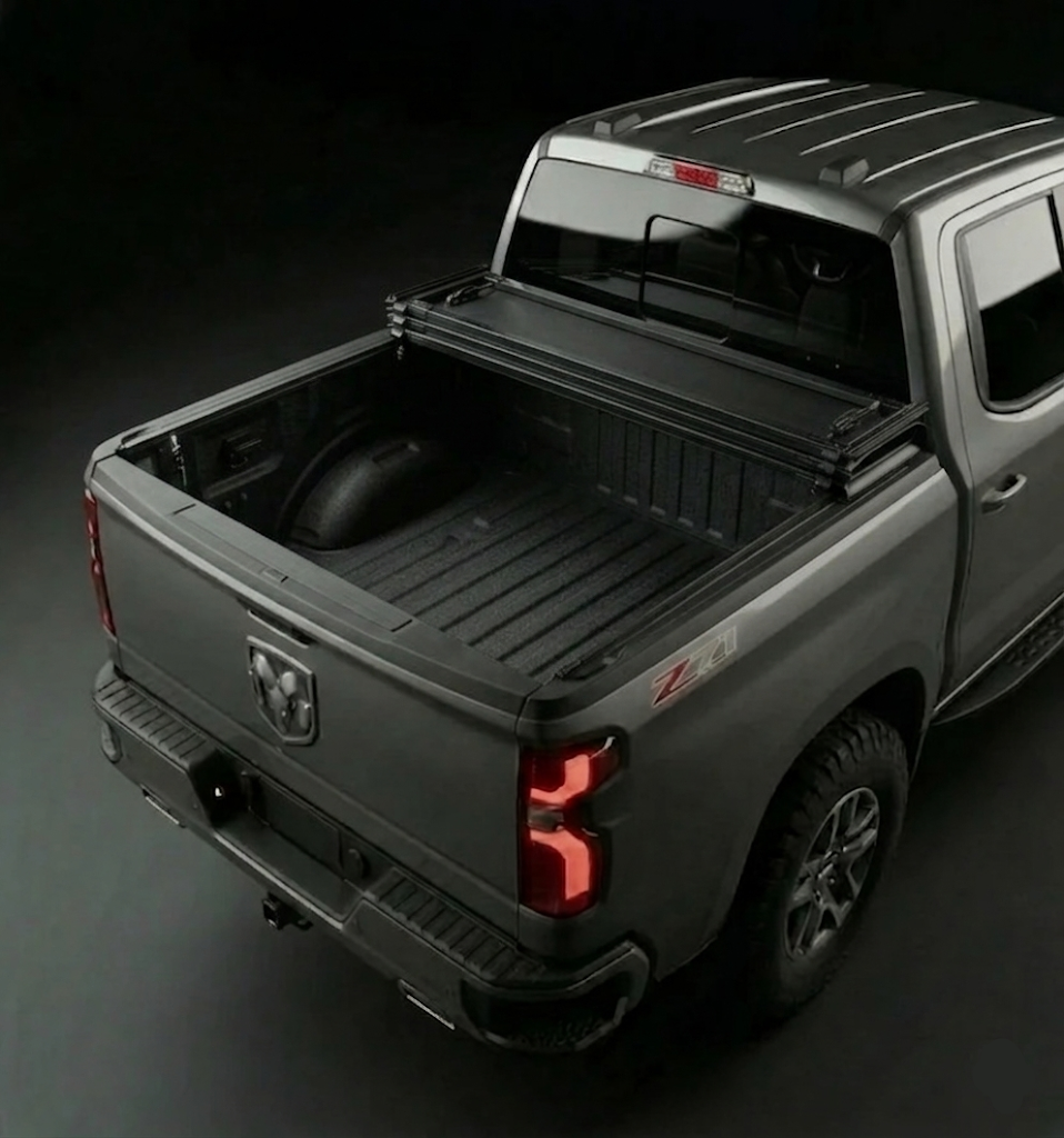 2015-2025 RAM 3500 hard tri-fold tonneau cover 6.4 ft Armacap tonneau cover
