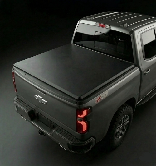 2015-2025 Chevrolet Silverado 1500 soft rolling truck bed cover 6.6 ft Armacap waterproof tonneau cover