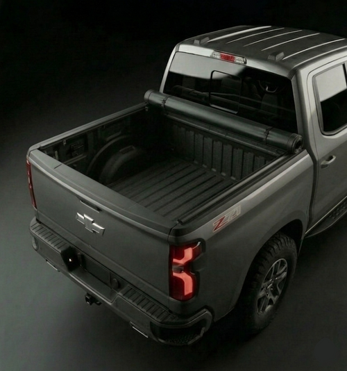 2015-2025 Chevrolet Silverado 1500 soft rolling truck bed cover 6.6 ft Armacap waterproof tonneau cover